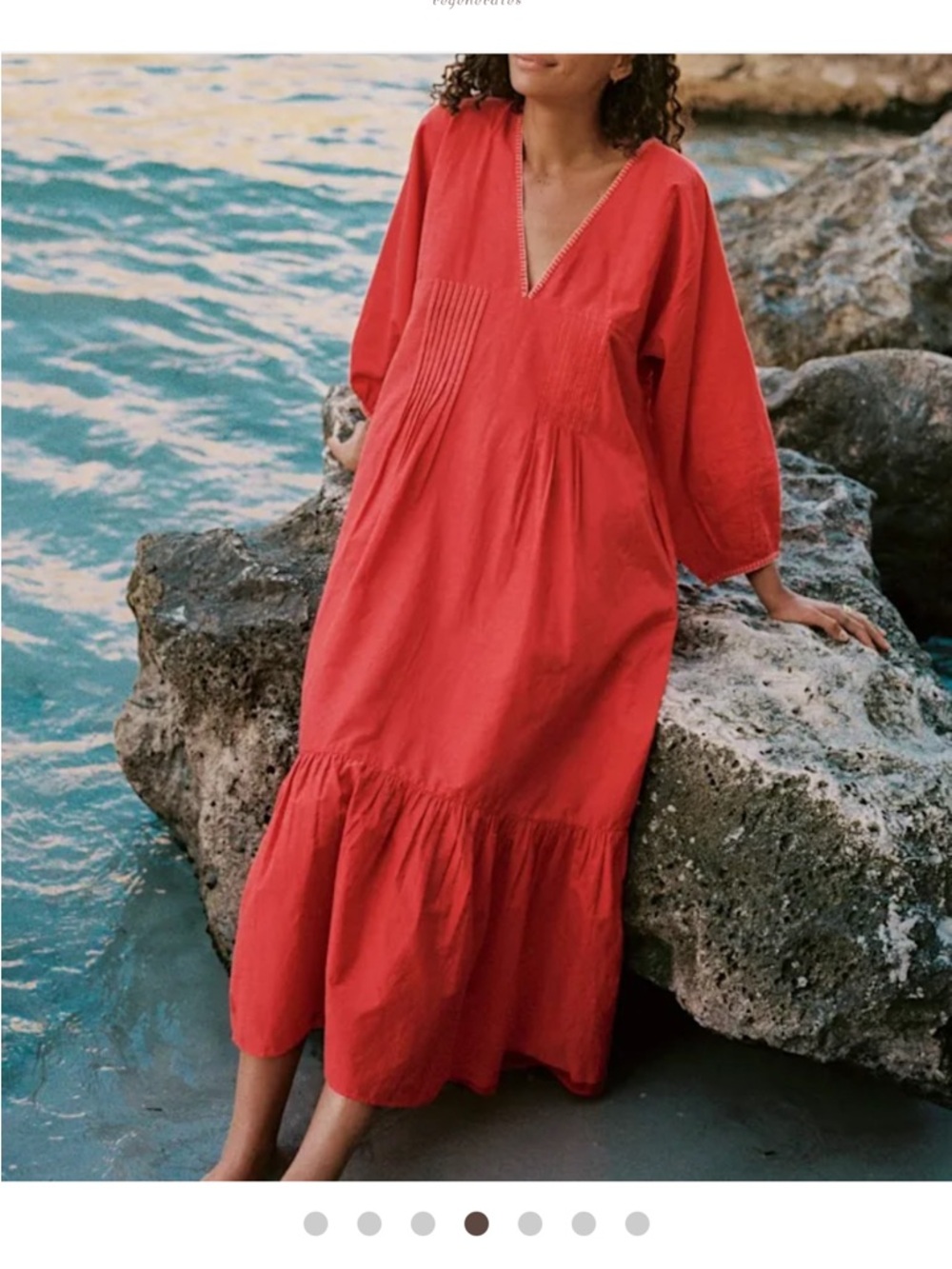 Christy Dawn Antonia Dress Candy Red